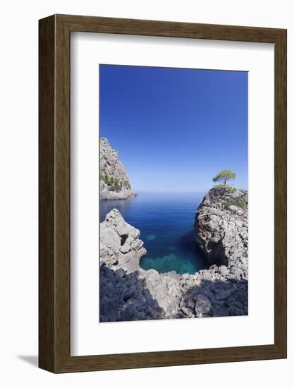 Bay Cala De Sa Calobra, Majorca (Mallorca), Balearic Islands (Islas Baleares)-Markus Lange-Framed Photographic Print