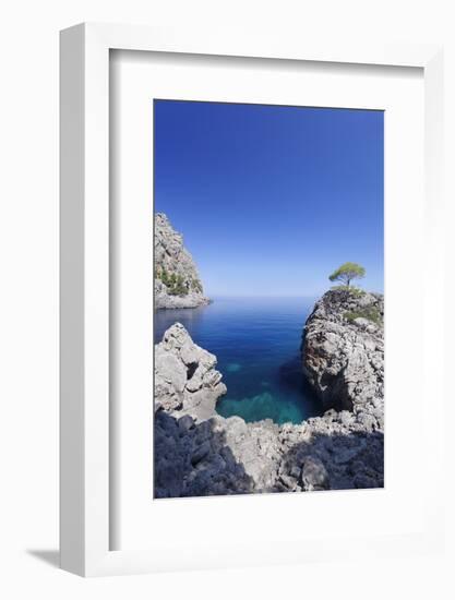 Bay Cala De Sa Calobra, Majorca (Mallorca), Balearic Islands (Islas Baleares)-Markus Lange-Framed Photographic Print