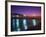 Bay Co.Pier, Gulf of Mexico, Panama City Beach, FL-Jim Schwabel-Framed Photographic Print