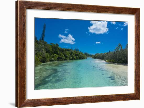 Bay De Oro, Ile Des Pins, New Caledonia, South Pacific-Michael Runkel-Framed Photographic Print