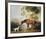 Bay Horse and White Dog-George Stubbs-Framed Premium Giclee Print