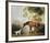 Bay Horse and White Dog-George Stubbs-Framed Premium Giclee Print