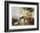 Bay Horse and White Dog-George Stubbs-Framed Premium Giclee Print