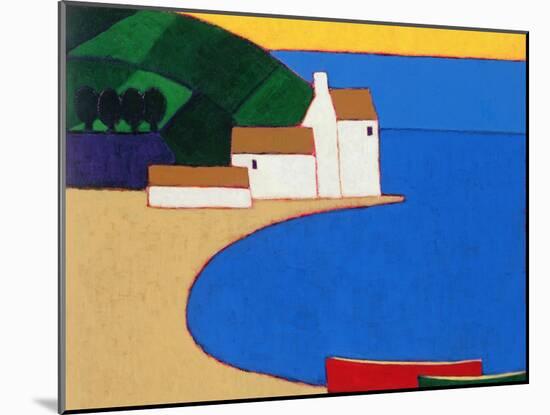 Bay in Southern Brittany, 2004-Eithne Donne-Mounted Giclee Print