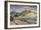 'Bay in the South of France', 1931-Derwent Lees-Framed Giclee Print