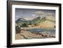 'Bay in the South of France', 1931-Derwent Lees-Framed Giclee Print