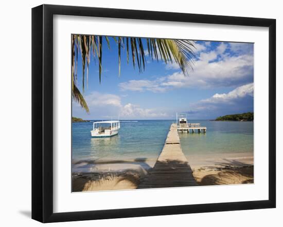 Bay Islands, Roatan, Half Moon Bay, Honduras-Jane Sweeney-Framed Photographic Print