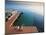 Bay Islands, Utila, Children Play on Jetty Outside Cafe Mariposa, Honduras-Jane Sweeney-Mounted Photographic Print