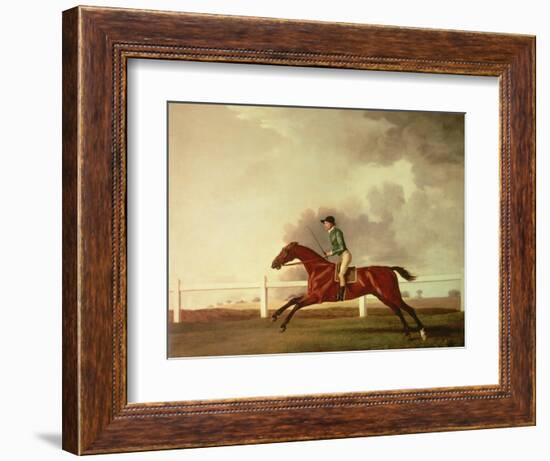 Bay Malton with John Singleton Up, circa 1767-George Stubbs-Framed Giclee Print