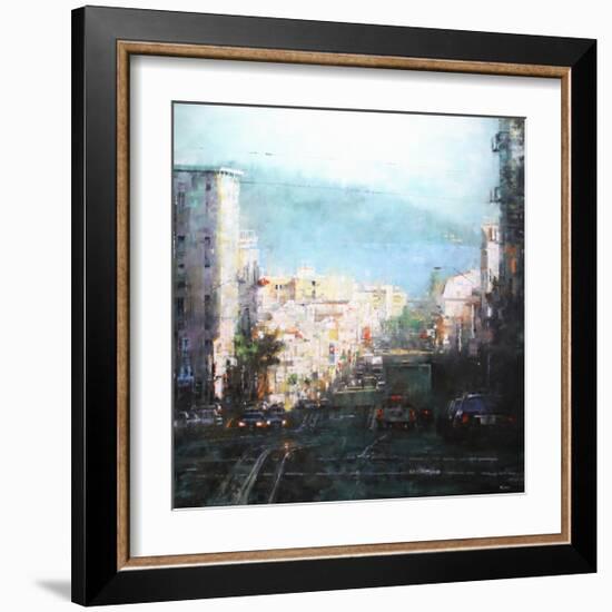 Bay Mist-Mark Lague-Framed Art Print