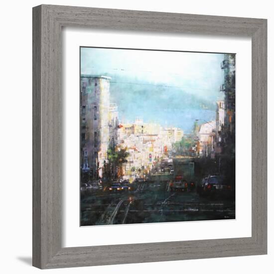 Bay Mist-Mark Lague-Framed Art Print