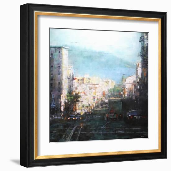 Bay Mist-Mark Lague-Framed Art Print