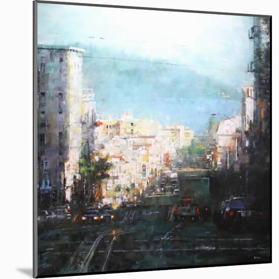 Bay Mist-Mark Lague-Mounted Art Print