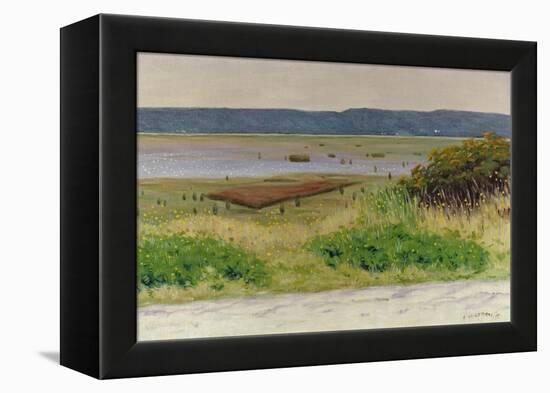 Bay Near Honfleur, 1915-Felix Vallotton-Framed Premier Image Canvas