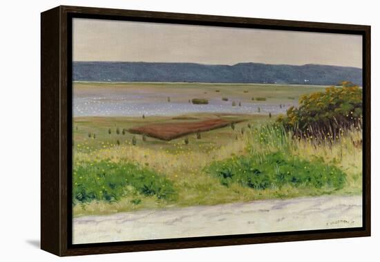 Bay Near Honfleur, 1915-Felix Vallotton-Framed Premier Image Canvas