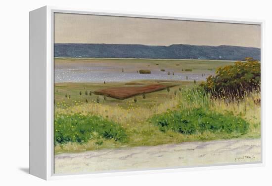 Bay Near Honfleur, 1915-Felix Vallotton-Framed Premier Image Canvas