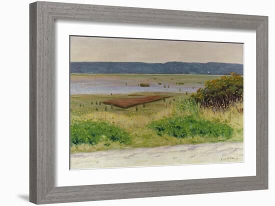 Bay Near Honfleur, 1915-Felix Vallotton-Framed Giclee Print