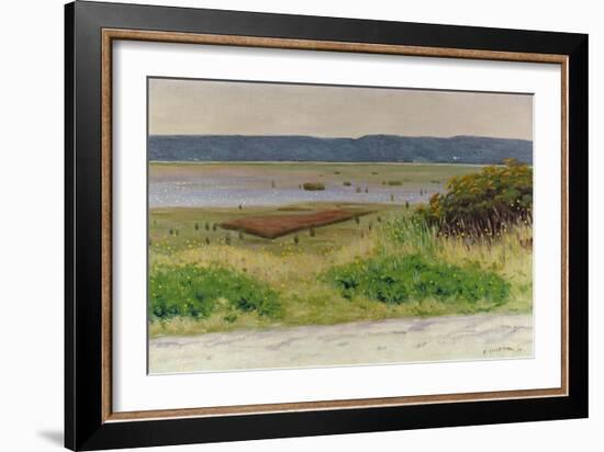 Bay Near Honfleur, 1915-Felix Vallotton-Framed Giclee Print