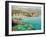 Bay Near Old Budva-kirilstanchev-Framed Art Print