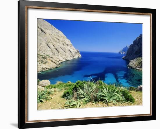 Bay Near Puerto Pollensa, Mallorca (Majorca), Balearic Islands, Spain, Europe-John Miller-Framed Photographic Print