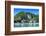 Bay of El Nido with Outrigger Boats, Bacuit Archipelago, Palawan, Philippines-Michael Runkel-Framed Photographic Print