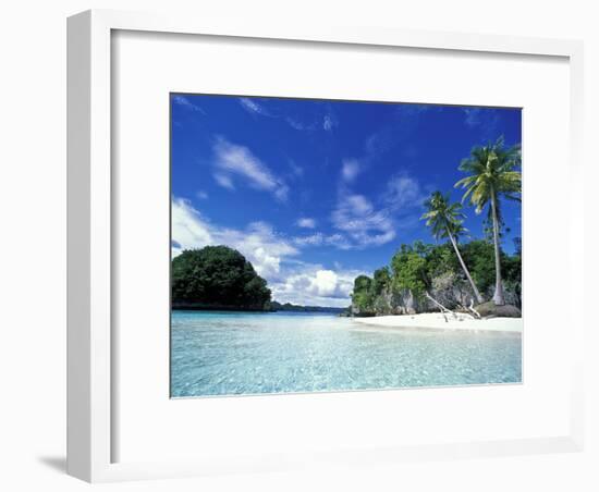 Bay of Honeymoon Island, World Heritage Site, Rock Islands, Palau-Stuart Westmoreland-Framed Photographic Print