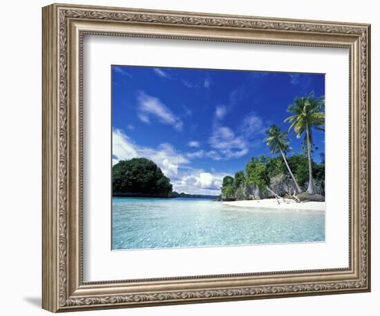 Bay of Honeymoon Island, World Heritage Site, Rock Islands, Palau-Stuart Westmoreland-Framed Photographic Print