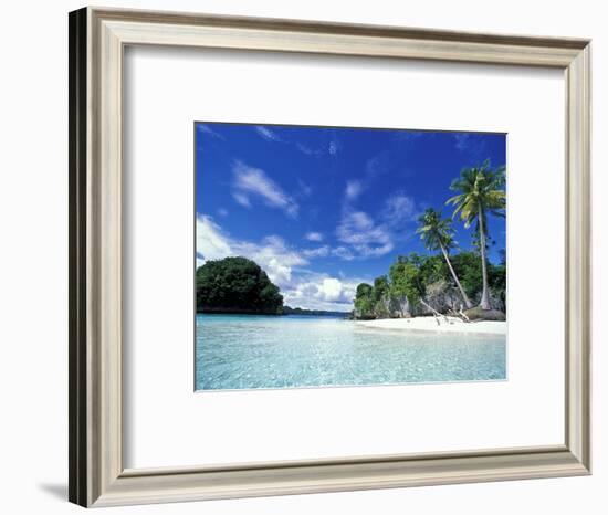 Bay of Honeymoon Island, World Heritage Site, Rock Islands, Palau-Stuart Westmoreland-Framed Photographic Print