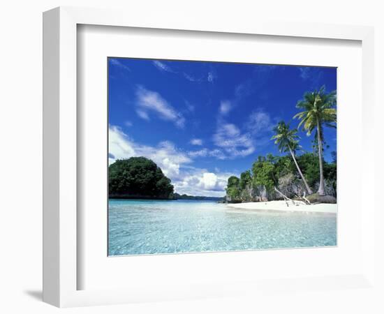 Bay of Honeymoon Island, World Heritage Site, Rock Islands, Palau-Stuart Westmoreland-Framed Photographic Print