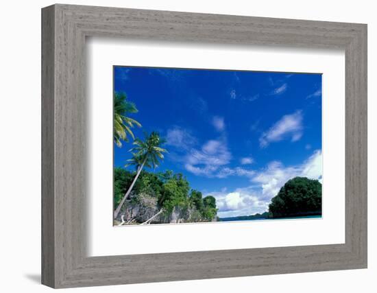 Bay of Honeymoon Island, World Heritage Site, Rock Islands, Palau-Stuart Westmoreland-Framed Photographic Print