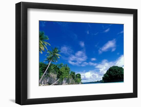 Bay of Honeymoon Island, World Heritage Site, Rock Islands, Palau-Stuart Westmoreland-Framed Photographic Print