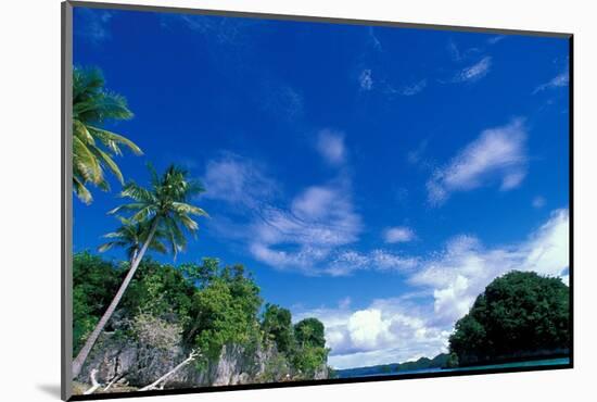 Bay of Honeymoon Island, World Heritage Site, Rock Islands, Palau-Stuart Westmoreland-Mounted Photographic Print