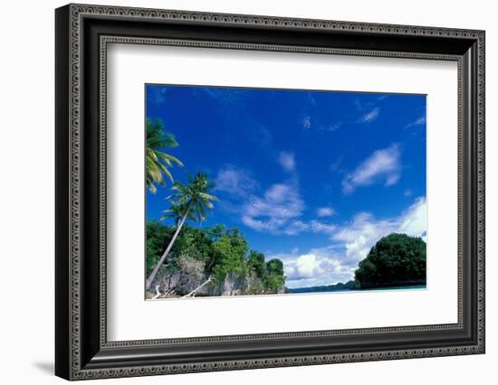 Bay of Honeymoon Island, World Heritage Site, Rock Islands, Palau-Stuart Westmoreland-Framed Photographic Print