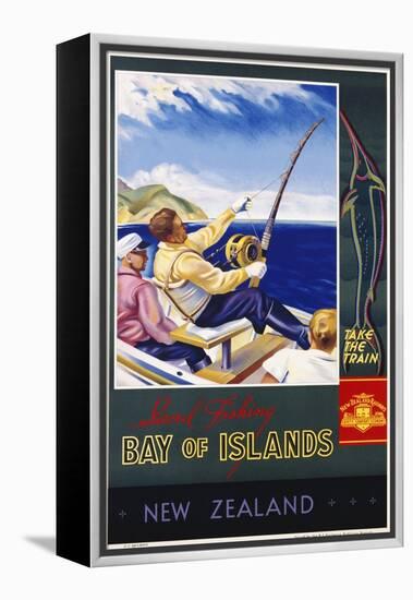 Bay of Islands New Zealand Poster-null-Framed Premier Image Canvas