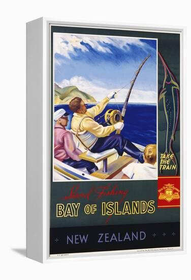 Bay of Islands New Zealand Poster-null-Framed Premier Image Canvas