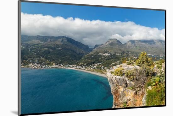 Bay of Preveli, Rethymno, Crete, Greek Islands, Greece, Europe-Markus Lange-Mounted Photographic Print