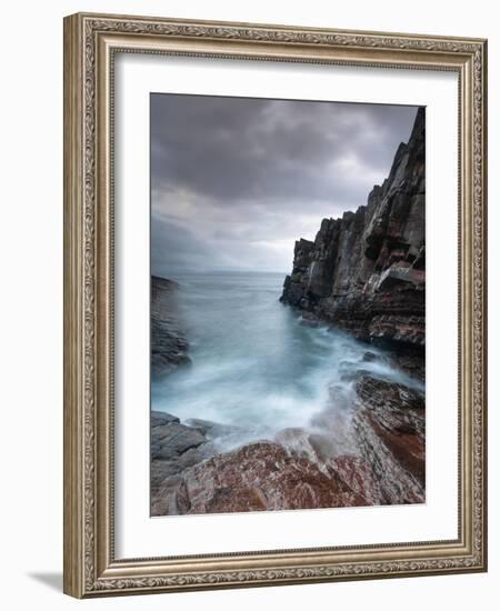 Bay of Stoer, Sutherland, Highland, Scotland, United Kingdom, Europe-Bill Ward-Framed Photographic Print