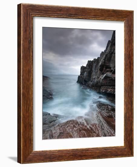 Bay of Stoer, Sutherland, Highland, Scotland, United Kingdom, Europe-Bill Ward-Framed Photographic Print