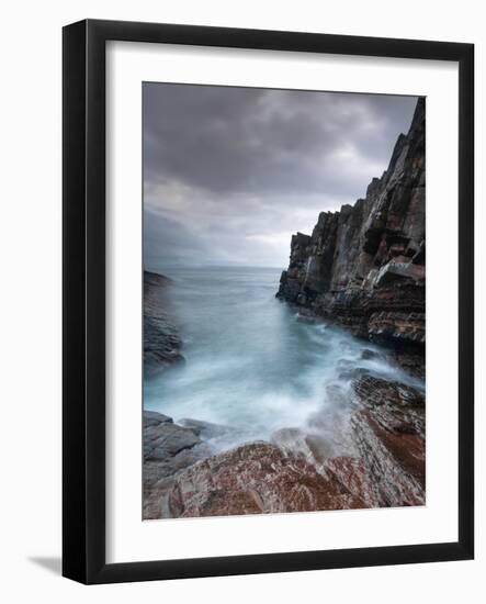 Bay of Stoer, Sutherland, Highland, Scotland, United Kingdom, Europe-Bill Ward-Framed Photographic Print