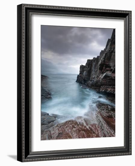 Bay of Stoer, Sutherland, Highland, Scotland, United Kingdom, Europe-Bill Ward-Framed Photographic Print