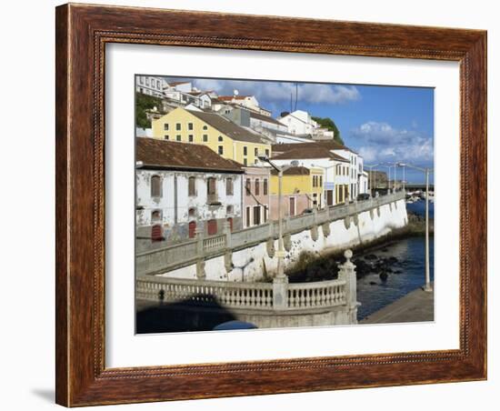 Bay Promenade, Angra Do Heroismo, Terceira, Azores, Portugal, Atlantic, Europe-Ken Gillham-Framed Photographic Print