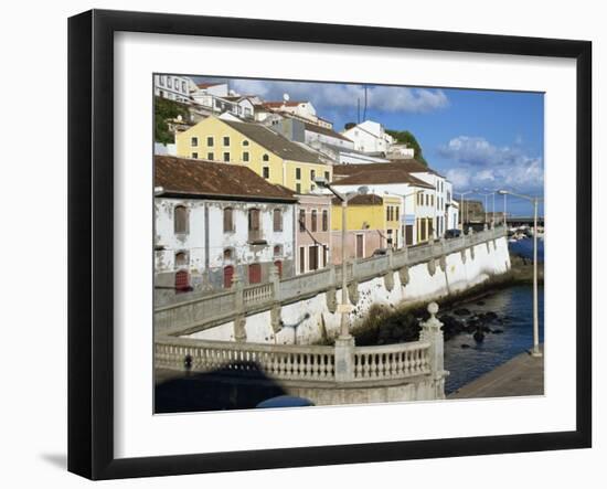 Bay Promenade, Angra Do Heroismo, Terceira, Azores, Portugal, Atlantic, Europe-Ken Gillham-Framed Photographic Print