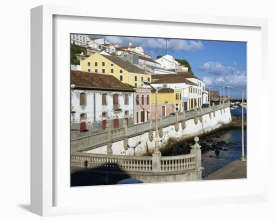 Bay Promenade, Angra Do Heroismo, Terceira, Azores, Portugal, Atlantic, Europe-Ken Gillham-Framed Photographic Print