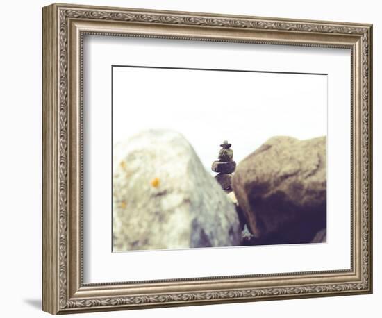 Bay Rocks I-Sonja Quintero-Framed Photographic Print