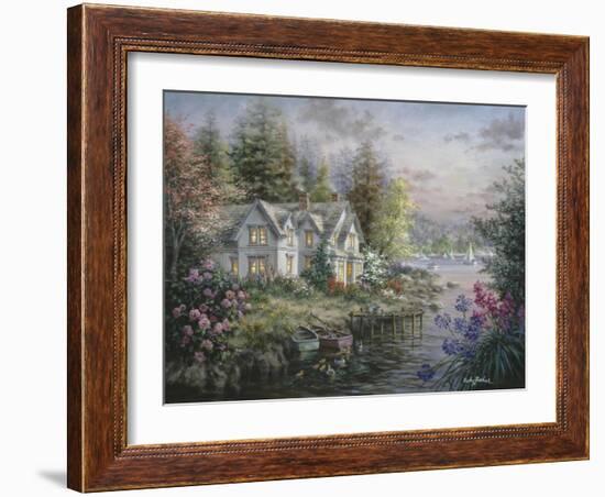 Bay's Landing-Nicky Boehme-Framed Giclee Print