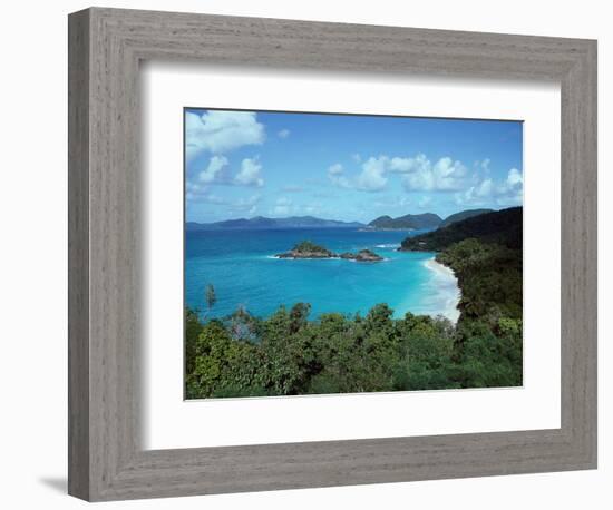 Bay, St. John, US Virgin Islands-Barry Winiker-Framed Photographic Print