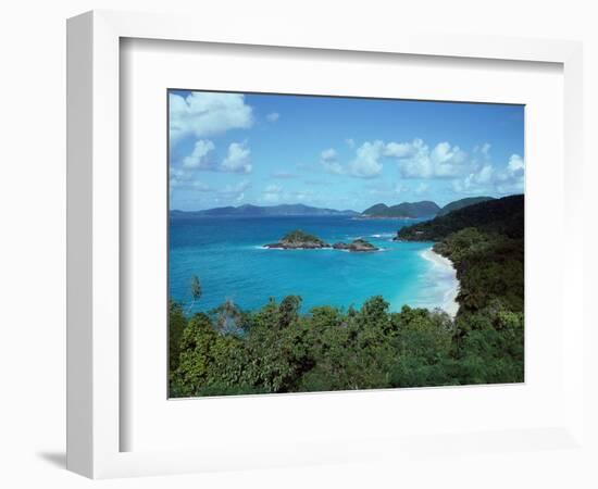 Bay, St. John, US Virgin Islands-Barry Winiker-Framed Photographic Print