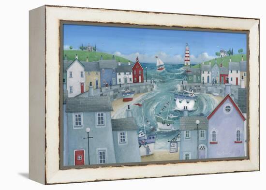 Bay Store-Peter Adderley-Framed Stretched Canvas