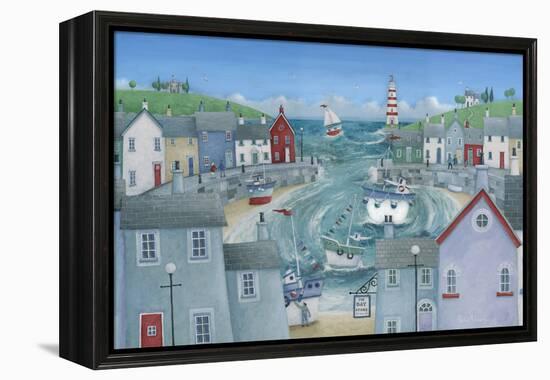 Bay Store-Peter Adderley-Framed Stretched Canvas