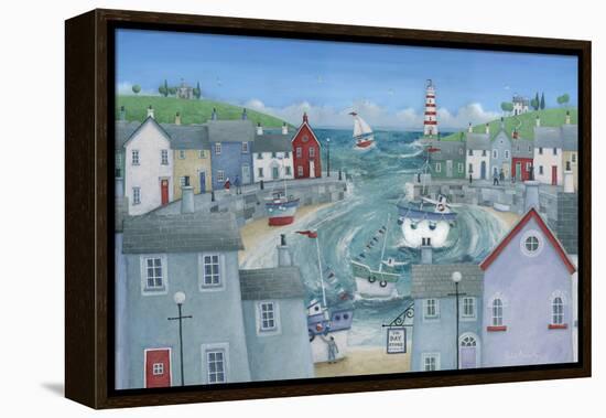 Bay Store-Peter Adderley-Framed Stretched Canvas